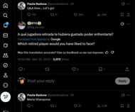 Paula Badosa X Account (https://x.com/btg_tornos/status/1906285310926876984)